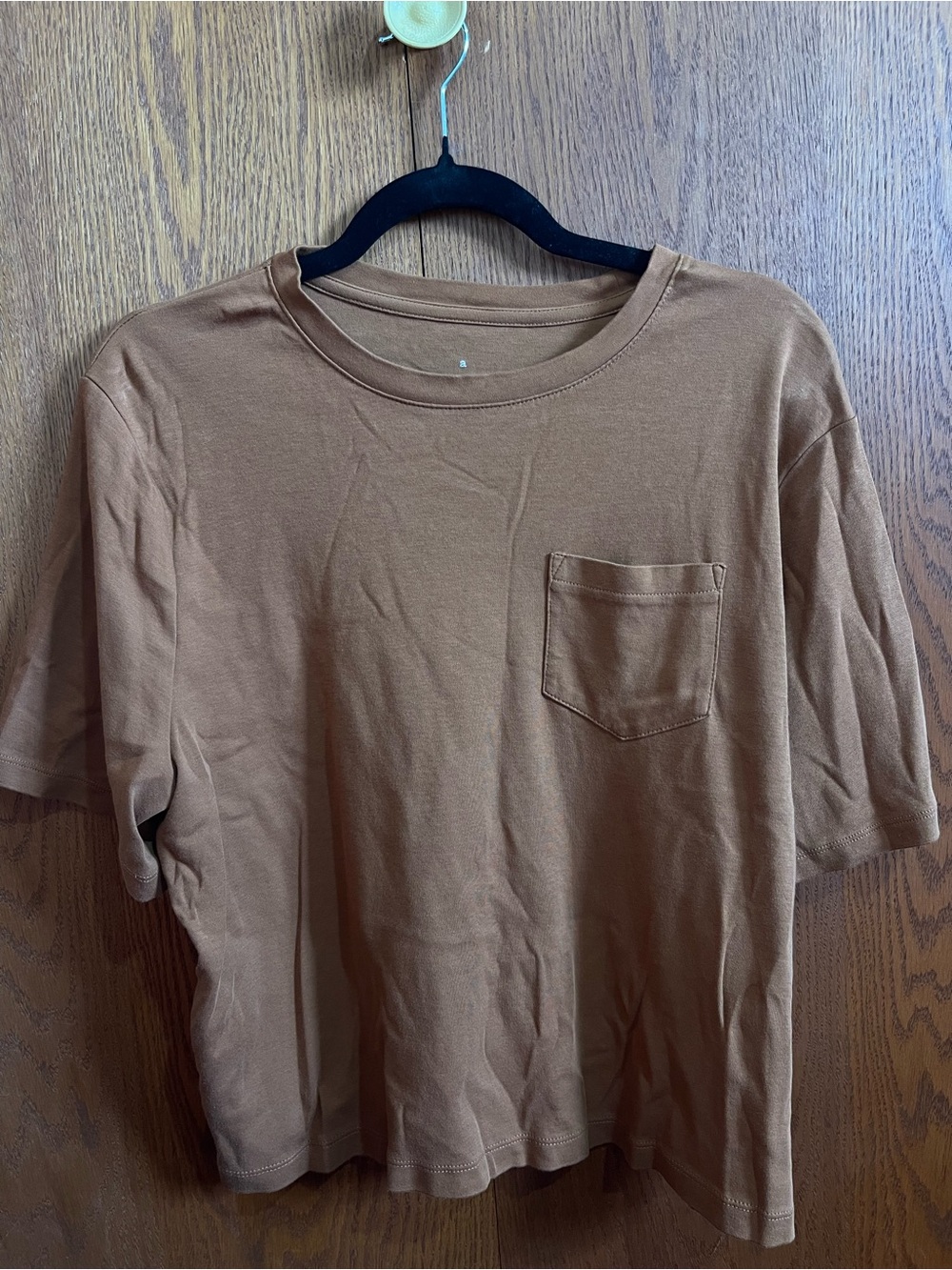 Classic Women’s Pocket T‑Shirt in Brown
